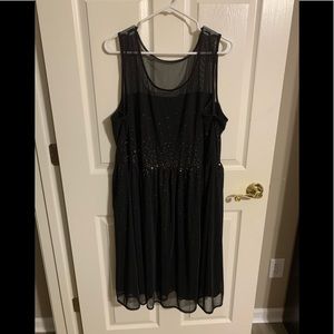 Black Dress with Sequins